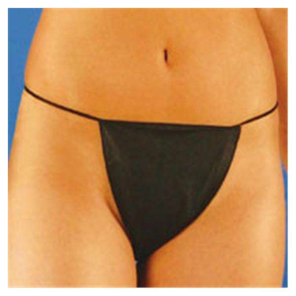 Photo Panty Thong Black Standard 25/Pk, 10 PK/CA